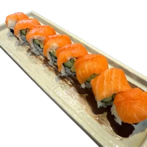 Zalm kaas roll
